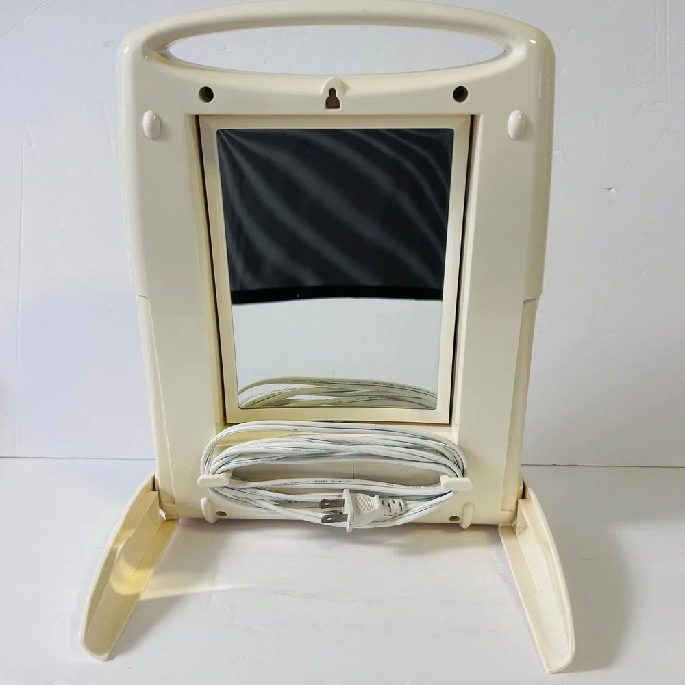 Remington Lighted Tri-Fold Makeup Mirror Vintage Vanity 4 Light Settings